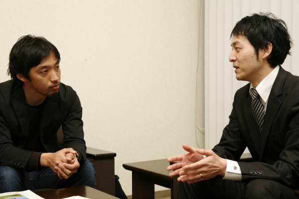 大学生の就職の現状について語る西田亮介氏（写真左）と工藤啓氏（写真右）