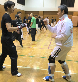 掛け試し稽古会で汗を流す(2019年1月)